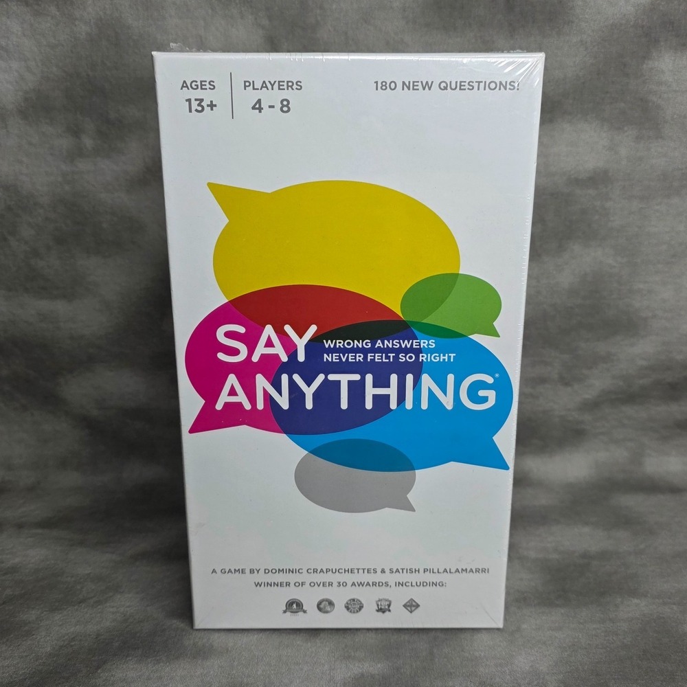 Say Anything Family Party Game - BRAND NEW SEALED